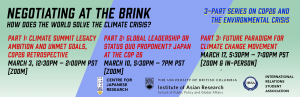 Negotiating at the Brink: How Does the World Solve the Climate Crisis