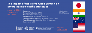 The Impact of the Tokyo Quad Summit  on Emerging Indo-Pacific Strategies